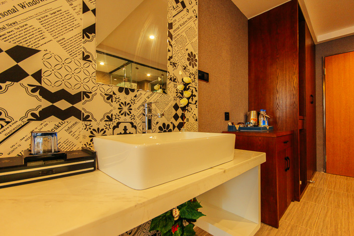 Bathroom, Hengxi Jingguan Hotel, Zhengzhou