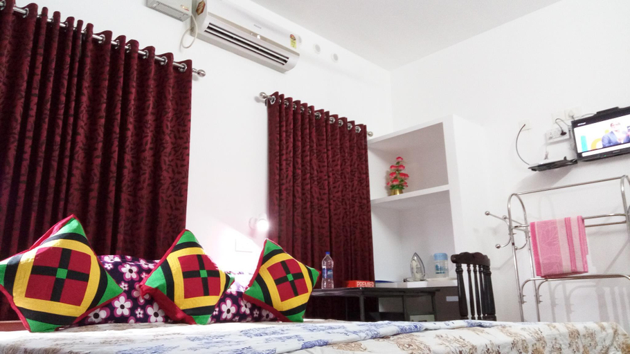 Bedroom, 쿠틱카틸 가든스 홈스테이, Kottayam