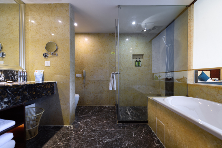 Bathroom 2, Jinxiu Wantai Hotel, Nanchong