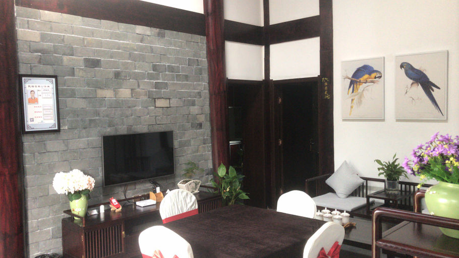 Bedroom 2, Mulan Huaxiang Shanshui Holiday Hotel, Wuhan