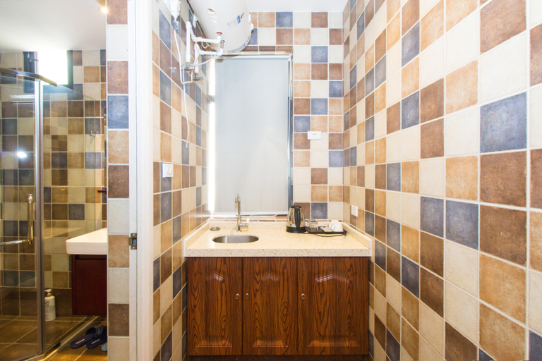 Bathroom, Lingshe Inn (Guilin Hi-Tech Wanda Plaza Branch), Guilin