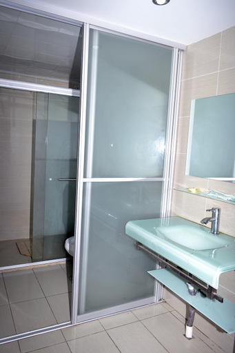 Bathroom 3, Hongyuan Business Hotel, Ningbo