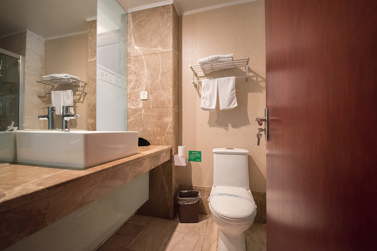 Bathroom, Yijia Hotel (Jiangsu Xintiandi), Wuxi