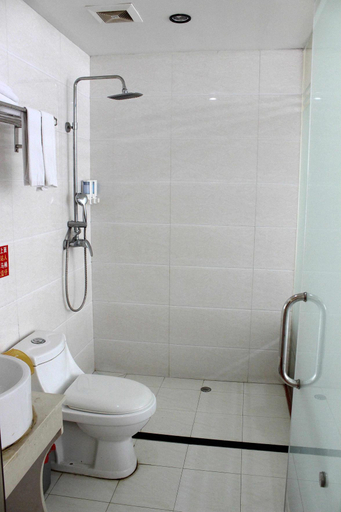 Bathroom, Hello Hotel Shenzhen Longhua Road Busstation, Shenzhen