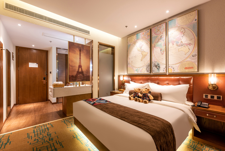 Bedroom 2, James Joyce Coffetel Beijing Changping Dongguan Subway Station University Town, Beijing