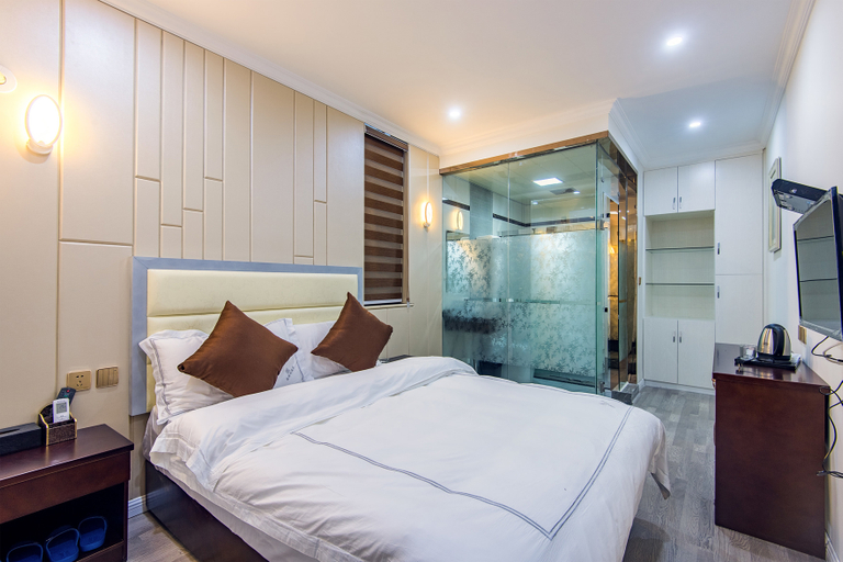 Bedroom 2, Flower Bay Dingxiang Pavilion Hote, Chengdu