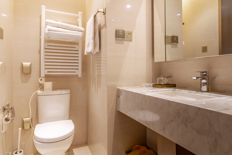 Bathroom 3, 杭州印蓝莓酒店, Hangzhou