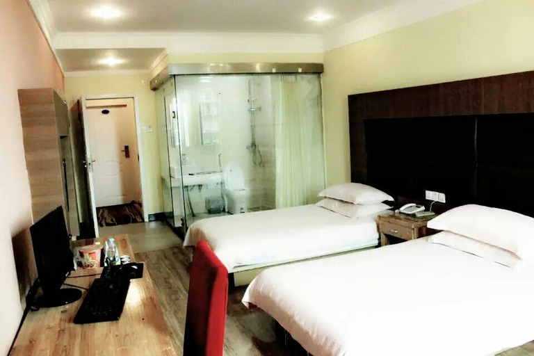 Bedroom, Hongyi Business Hotel, Tongling