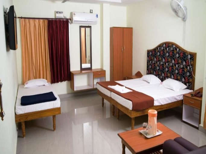 Bedroom 4, Hotel Vihas Inn Tirupati- Near Alipiri, Chittoor