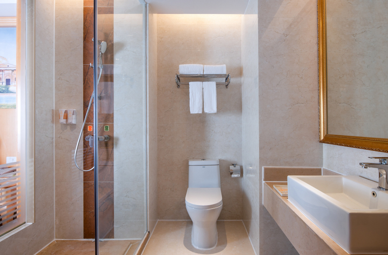 Bathroom, Vienna International Hotel Shenzhen Dameisha, Shenzhen