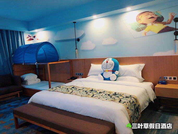 Bedroom 2, trefoil hotel, Guigang
