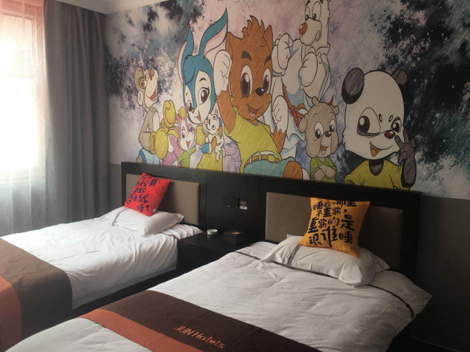 Bedroom 5, ジュンイーチェーンホテル(張家口宣化鉄道駅)(Junyi Hotel(Zhangjiakou Xuanhua Railway Station)), Zhangjiakou