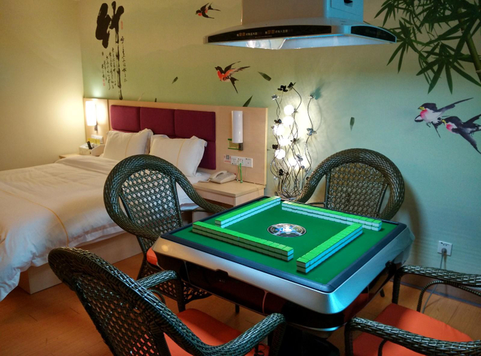 Bedroom 2, Bafang Chain Hotel, Dongguan