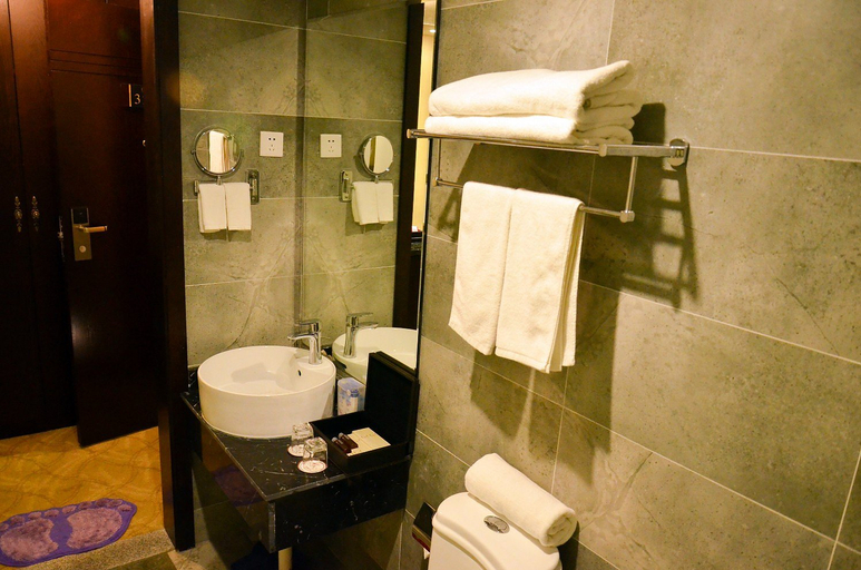 Bathroom 2, Nanshan Xiaozhu Boutique Hotel (Suning Plaza Hubushan Branch), Xuzhou