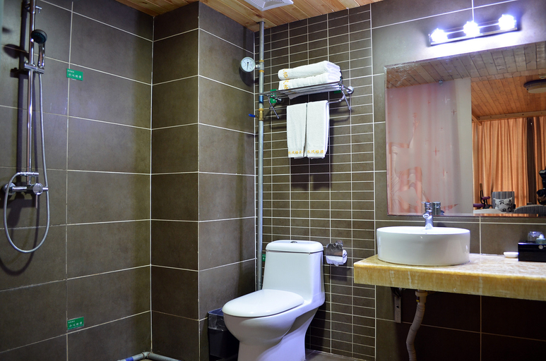 Bathroom 2, AIホテル(), Jiyuan shi