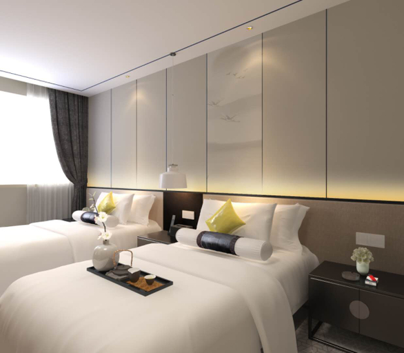 Bedroom 2, Shangyuan Chain Hotel (Huanshi East Road), Guangzhou