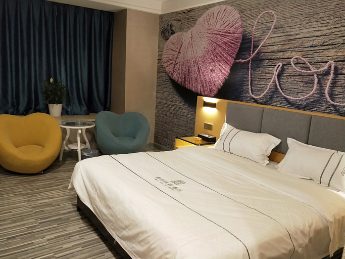 Bedroom 2, No. 1 Youke Hotel, Dongguan