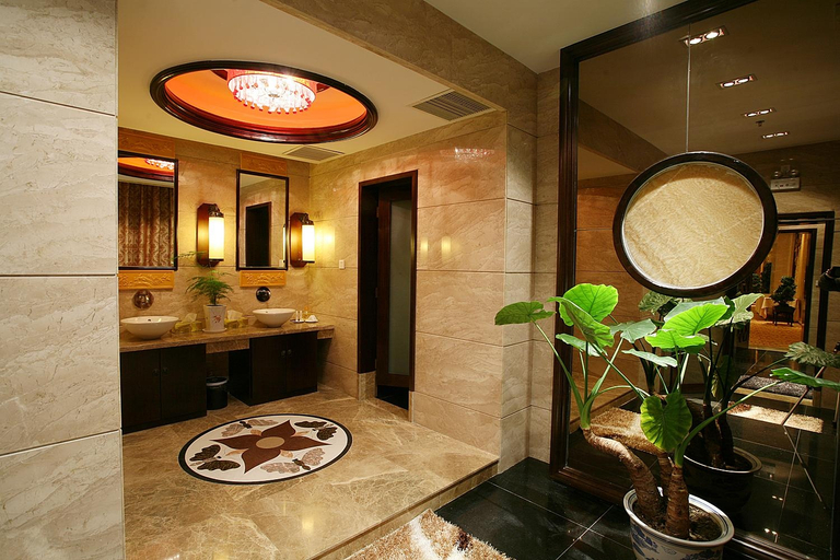 Bathroom, Meiyun Garden Hotel, Jincheng