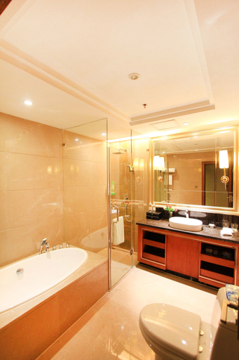 Bathroom, Chongqing North Railway Station Century Tonghui Hotel, Chongqing