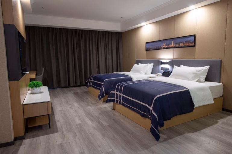Bedroom 2, LANOU Hotel (Lianyungang Donghai Anfeng Town), Lianyungang