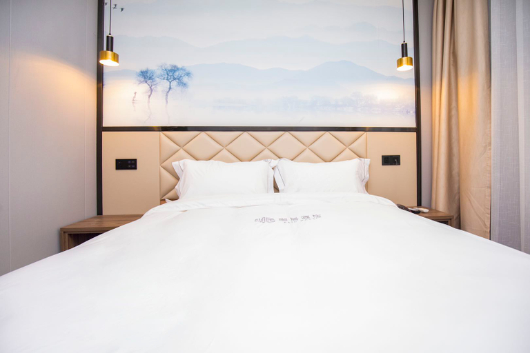 Bedroom 5, Kaju Hotel (Nanjing Yangtze River Bridge Yuejianglou store), Nanjing