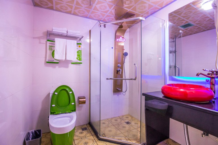 Bathroom 3, Jinpeng Hotel, Wenzhou