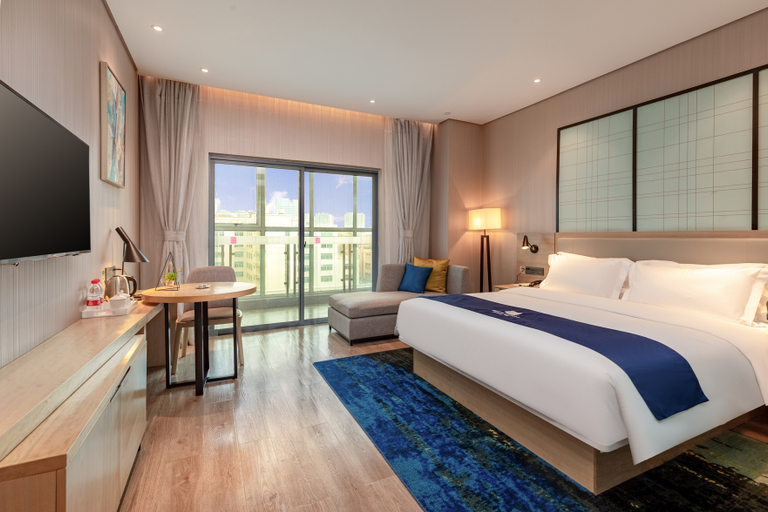 Bedroom 2, Echarm Hotel (Foshan Huangqi), Foshan
