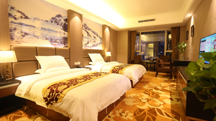 Bedroom 2, Kerry City Hotel (Daegu High-speed Railway Station), Chengdu