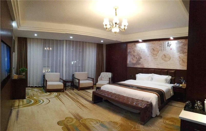 Bedroom, Dicheng Xinjing Hotel, Yan'an