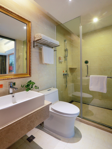 Bathroom, Vienna International Hotel (Fuzhou Cangshan Wanda), Fuzhou