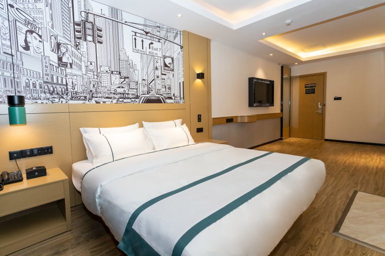 Bedroom 2, City Comfort Inn Zhanjiang Suixi Quanfeng Plaza, Zhanjiang