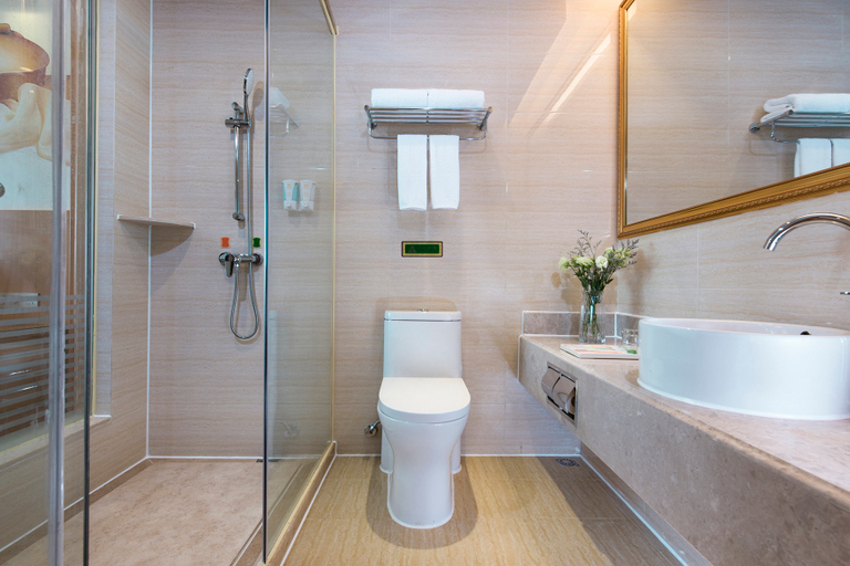 Bathroom 3, Vienna Hotel (Qionghai Wanquan River Yinhai Road Branch), Hainan