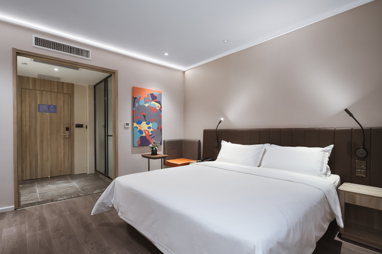 Bedroom 2, Hanting Premium Hotel Nanjing Longjiang Jiangdongbei Road, Nanjing
