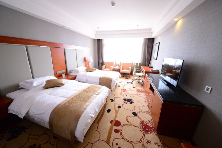 Bedroom 2, Lexue Business Hotel, Anshan