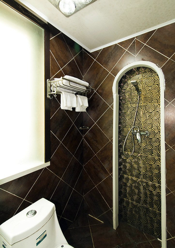 Bathroom 3, Futing Holiday Hotel, Hangzhou
