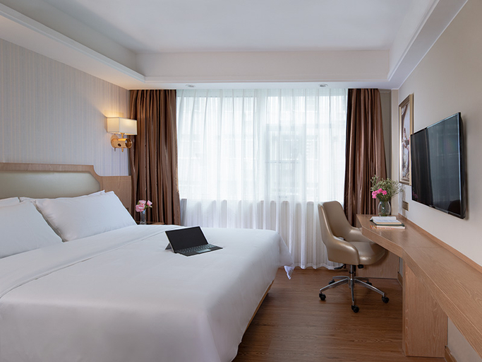 Bedroom 2, Vienna 3 Best Hotel Guangzhou Jichang Road Wanda Plaza, Guangzhou