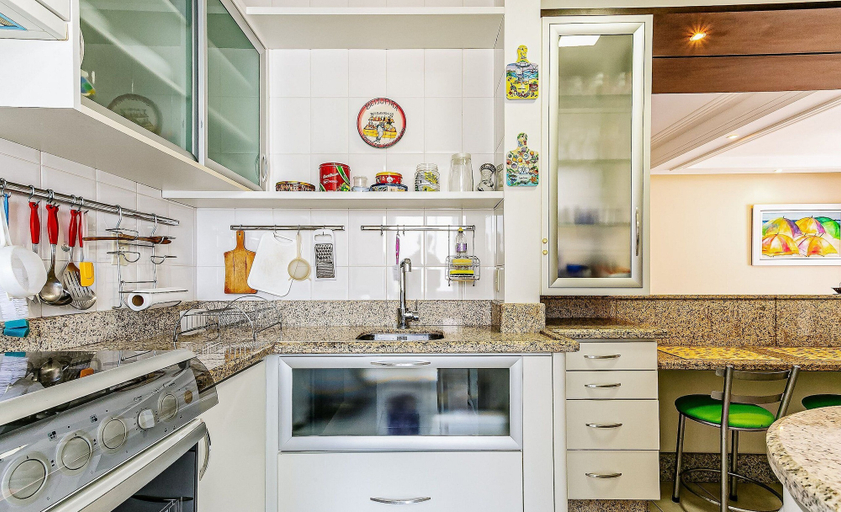 Private kitchen 2, Comfortable Apartment 50m From the Beach Rvg208, Florianopolis