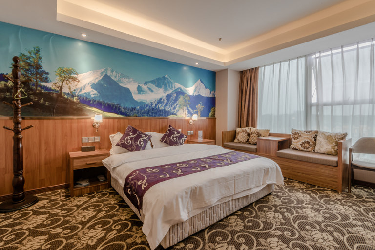 Bedroom 2, Renshou shigao hotel, Meishan