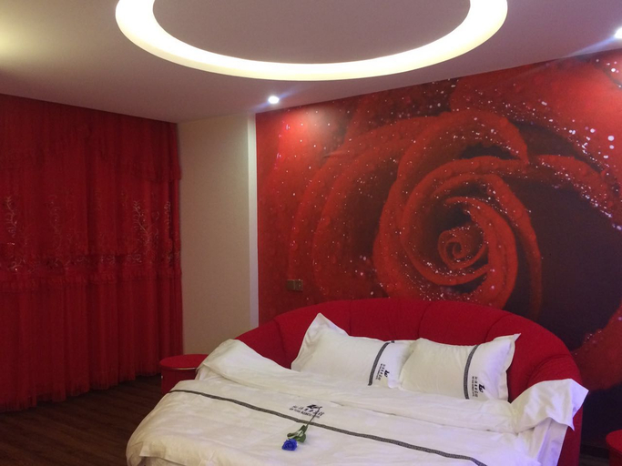 Bedroom 2, Junyi Chain Hotel (Tianmen baoan palza Store), Tianmen