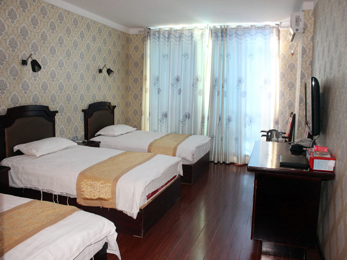 Bedroom 2, Muer Sizhixuan Hotel (Fangxian Branch), Shiyan