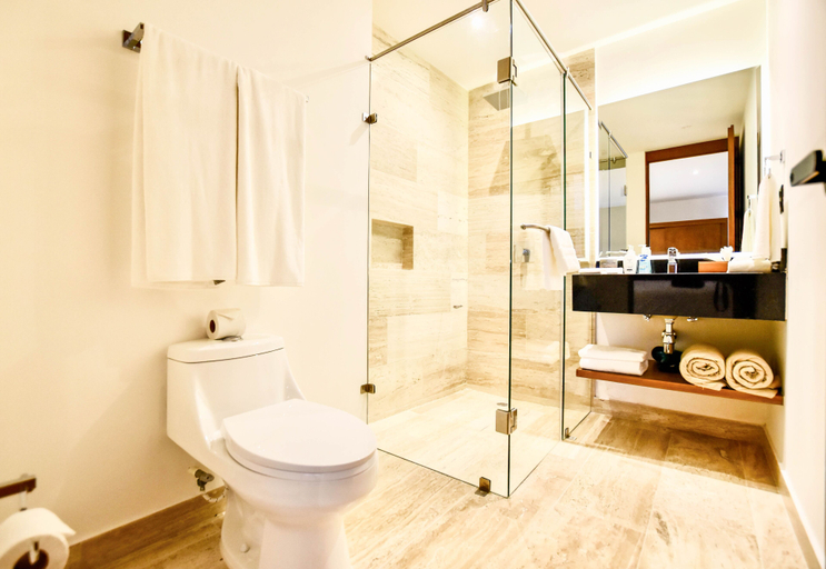 Bathroom 3, ヴォルタ バイ カサゴ, Cozumel