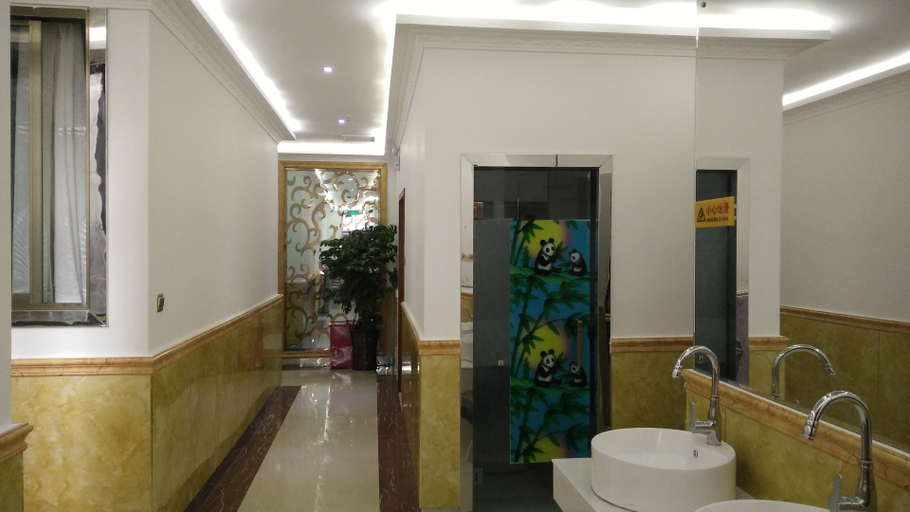 Bathroom, Daying Xinghuoyuan Hotel, Suining