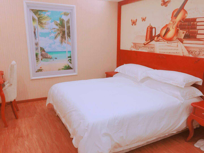 Bedroom, Fushenda Yujing Hotel (Shenzhen Futian Chiwei Subway Station), Shenzhen