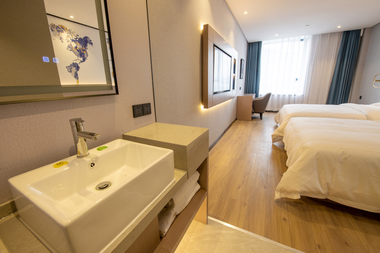 Bedroom 2, Kyriad Marvelous Hotel Huizhou Daya Bay BYD Technology Park, Huizhou
