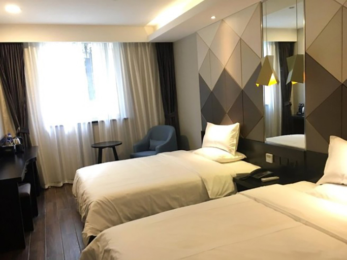 Bedroom 2, Elegance Life Hotel (Shanghai Jiangsu Road Metro Station), Shanghai