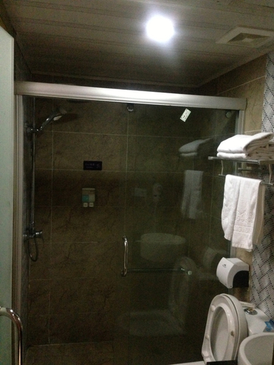 Bathroom 2, Anyi Fashion Hotel (Yiwu Wanda Branch), Jinhua