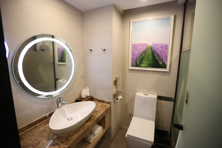 Bathroom 2, ラベンダーホテル(), Nanchang