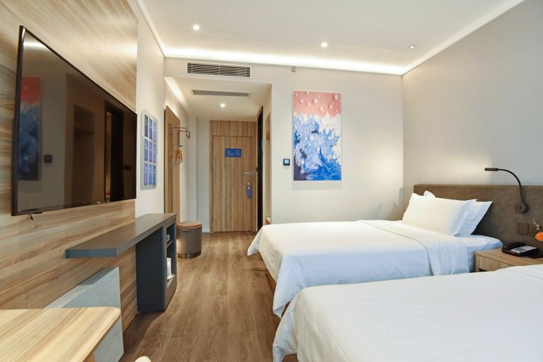 Bedroom 3, Hanting Premium Hotel Xianyang Yuquan Road Wanda Plaza, Xianyang