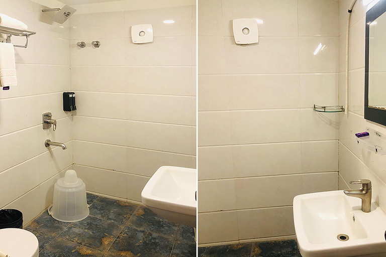 Bathroom 4, FabHotel Astra Berry's - Nr. Marathahalli Main Road, Bangalore