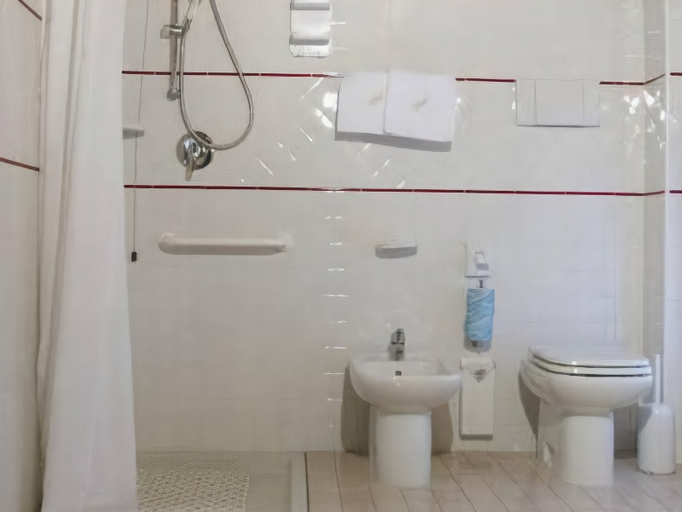Bathroom 3, Hotel Villa Scalabrini, Treviso
